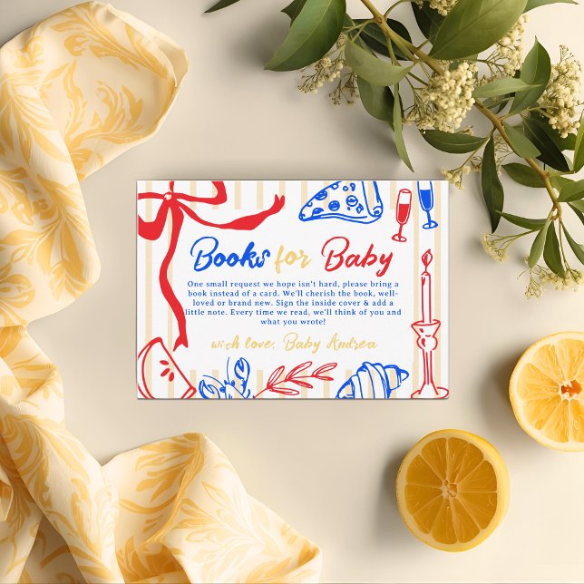 Tarjeta De Recepción Bebé de Ciao Bambino Italiano: Libros para bebé (Subido por el creador)