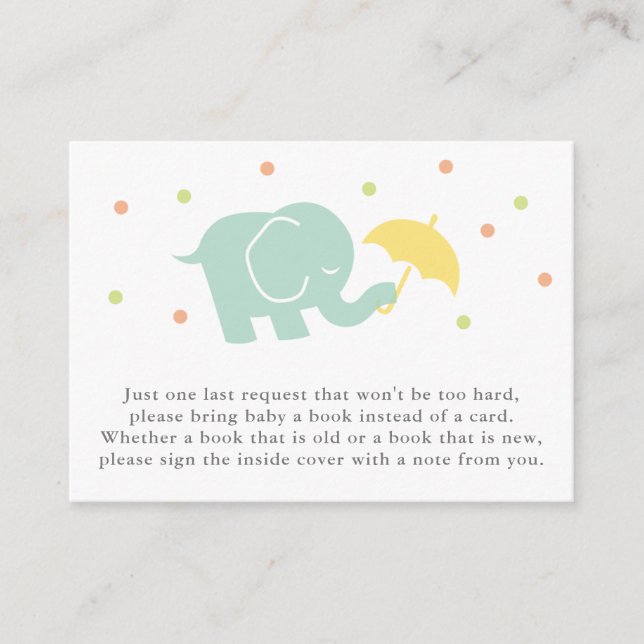 Tarjeta De Recepción Bebé dulce Animal Solicitud de Baby Shower Inserta (Anverso)