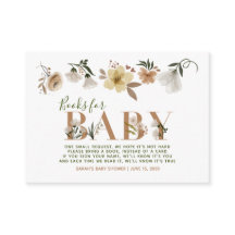 Bebé en Bloom Baby Shower Boho Request