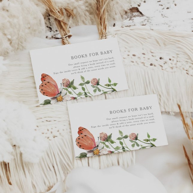 Tarjeta De Recepción Bebé en Bloom Wildflower Solicitud de un libro de  (Subido por el creador)