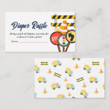 "Bebé en construcción" Diaper Raffle