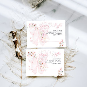 Tarjeta De Recepción Bebé en el florecimiento de la flor salvaje Bow Sp