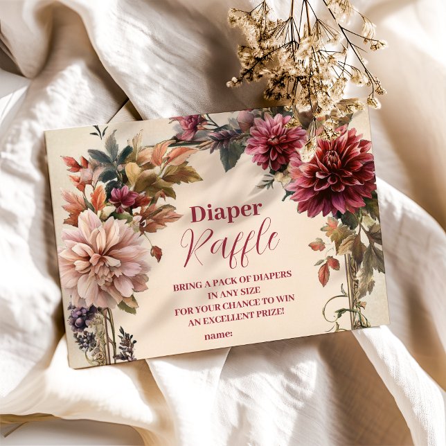 Tarjeta De Recepción Bebé en flor silvestre de florecimiento (Subido por el creador)