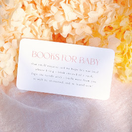 Tarjeta De Recepción Bebé en la Baby Shower de Chica floral rosa Rubor 