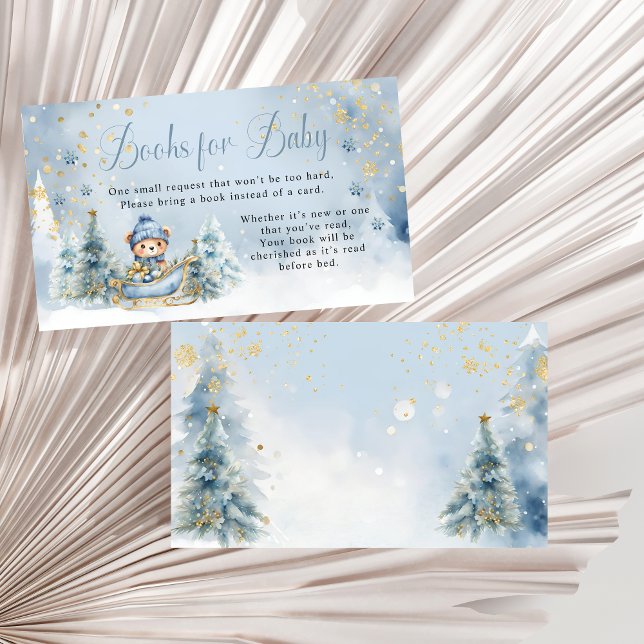 Tarjeta De Recepción Bebé, hace frío fuera de los libros para bebés (Subido por el creador)