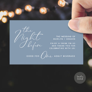 Tarjeta De Recepción Bebida, bebida para adultos, fiesta de boda modern
