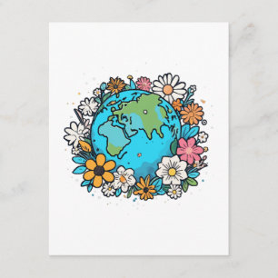 Tarjeta De Recepción Belleza de la Tierra