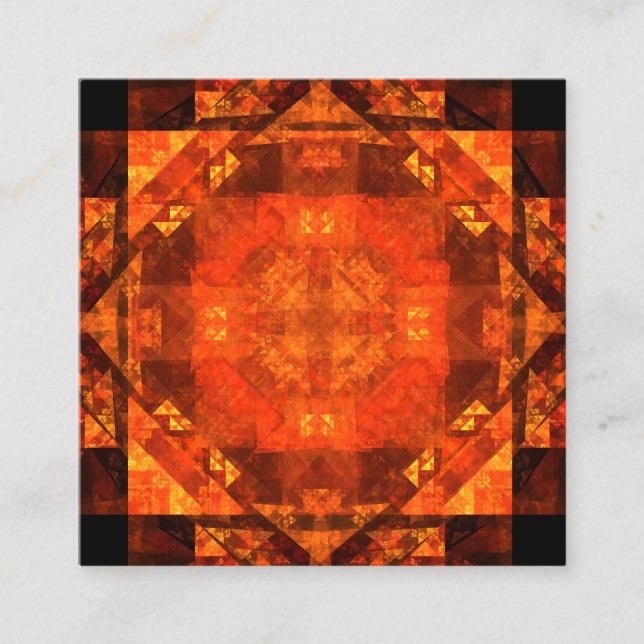 Tarjeta De Recepción Bendición del arte abstracto (Anverso)