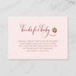 Tarjeta De Recepción Berry Books Para El Bebé