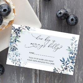 Tarjeta De Recepción Berry Sweet Blueberry ¿Qué tan grande es la Belly