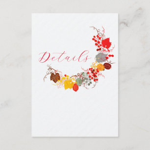 Tarjeta De Recepción Besos Franceses Uvas Flores Bodas