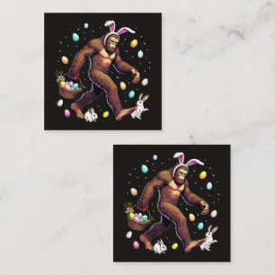 Tarjeta De Recepción Bigfoot Día de Pascua Divertido Sasquatch