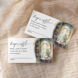 Tarjeta De Recepción Billete de papel Baby Shower Diaper Raffle