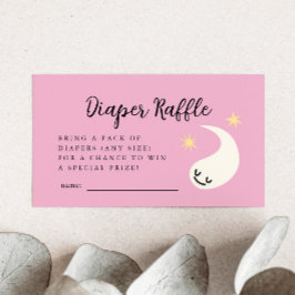 Tarjeta De Recepción Billete De Raffle De Pink Little Boo