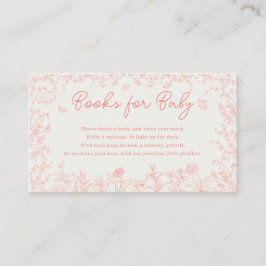 Tarjeta De Recepción Billete de raqueta rosada en Chinoiserie Diaper Ra