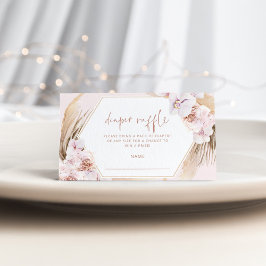 Tarjeta De Recepción Billete de rifa de pasto de pasto