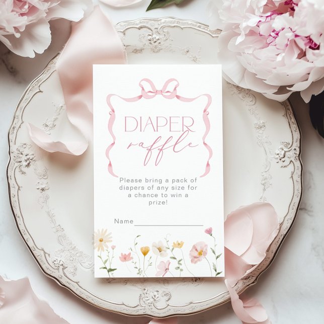 Tarjeta De Recepción Billete de rifa de pato de flores silvestres de co (Subido por el creador)