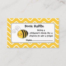 Tarjeta De Recepción Billetes de descuento en libros de abejas, juego d