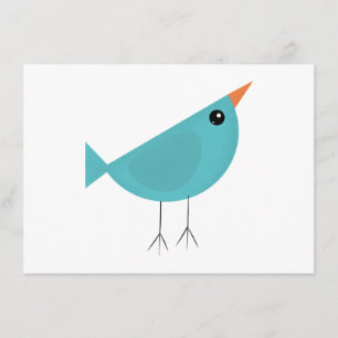 Tarjeta De Recepción Birdy