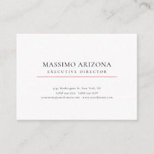 Tarjeta De Recepción Blanco Negro Minimalista Simple Plano Moderno