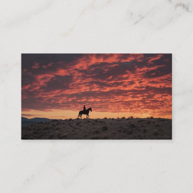 Tarjeta De Recepción Blood Orange Birthday Invitation - Intense Western (Anverso)