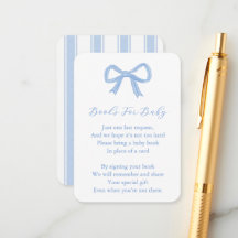 Blue Bow De Moda Trae Un Baby Shower De Libros