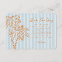 Blue Palm Springs Pastel Books para el inserto del