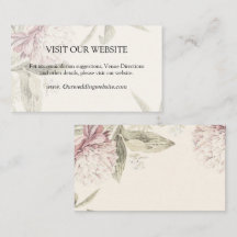 Boda Botánica de Peonía Vintage 