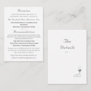 Tarjeta De Recepción Boda Católica Gracia Nupcial