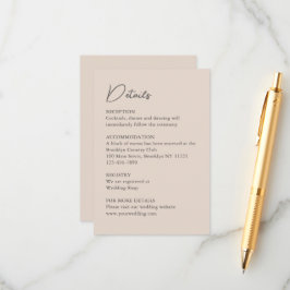 Tarjeta De Recepción Boda Clásica Acuarela Casa Mansión Inglesa