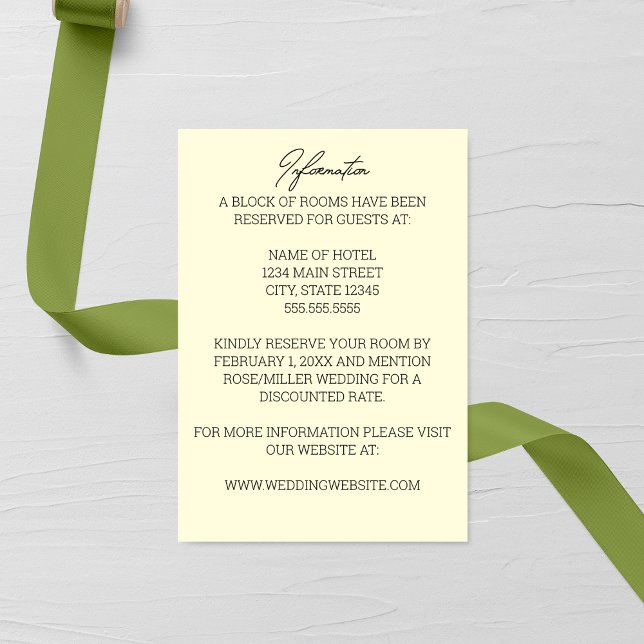 Tarjeta De Recepción Boda de caligrafía de firma (Subido por el creador)