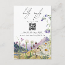 Boda de Flor Silvestre Rustic Watercolor