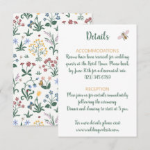 Boda de Flores Brillantes Coloridas