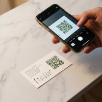 Boda de flores silvestres RSVP Código QR