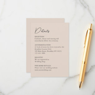 Tarjeta De Recepción Boda de la casa señorial inglesa de color de agua 