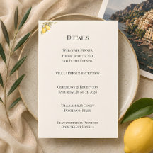 Boda de Lujo Costera Italiana Mediterránea