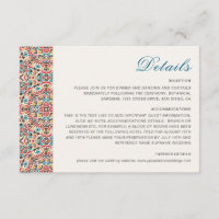 Boda de Mandala geométrica de Entradas marroquí