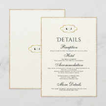 BODA DE MONOGRAMA CLÁSICA Y CALLIGRAFÍA ROMÁNTICA