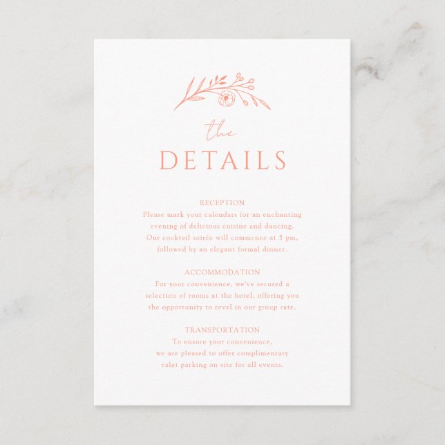Tarjeta De Recepción Boda de monograma de aplicación (Anverso)