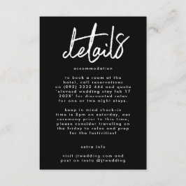 Tarjeta De Recepción Boda de primera clase con nombres personalizados m