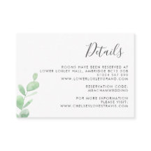 Boda de rama de eucalipto