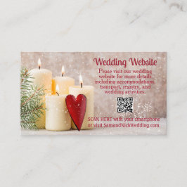 Tarjeta De Recepción Boda de vacaciones