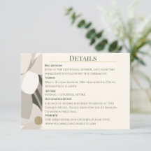 Boda Editorial Moderna Abstracta Beige Neutral