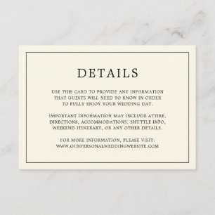 Tarjeta De Recepción Boda elegante con monograma amarillo mantequilla m