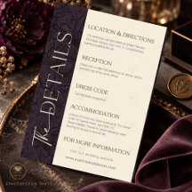 Boda Floral Malhumorada Plum Noir Lujo Ciruela Osc