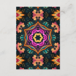 Tarjeta De Recepción Boda floral rosada Paisley