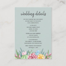 Boda Floral Rústico Suculento Rosa Cactus