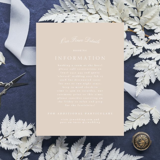 Tarjeta De Recepción Boda formal rosa Rubor elegante clásico (Subido por el creador)