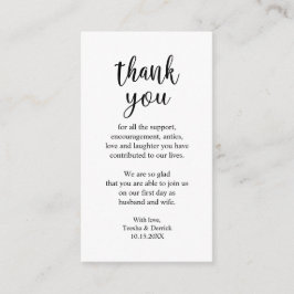 Tarjeta De Recepción Boda Gracias, gabinete rústico simple moderno