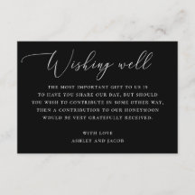 Boda Minimalista negro | Que la luna de miel desee